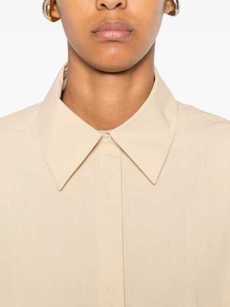 Camasi THE ROW The Row Shirts Beige Femei (BM 18924570) 5