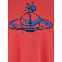 Tricouri Vivienne Westwood pentru Barbati - Tricouri Vivienne Westwood Red Crewneck T-Shirt With Maxi Orb On The Front In Cotton Man RED Barbati (BM 18924792) - B-mall.ro
