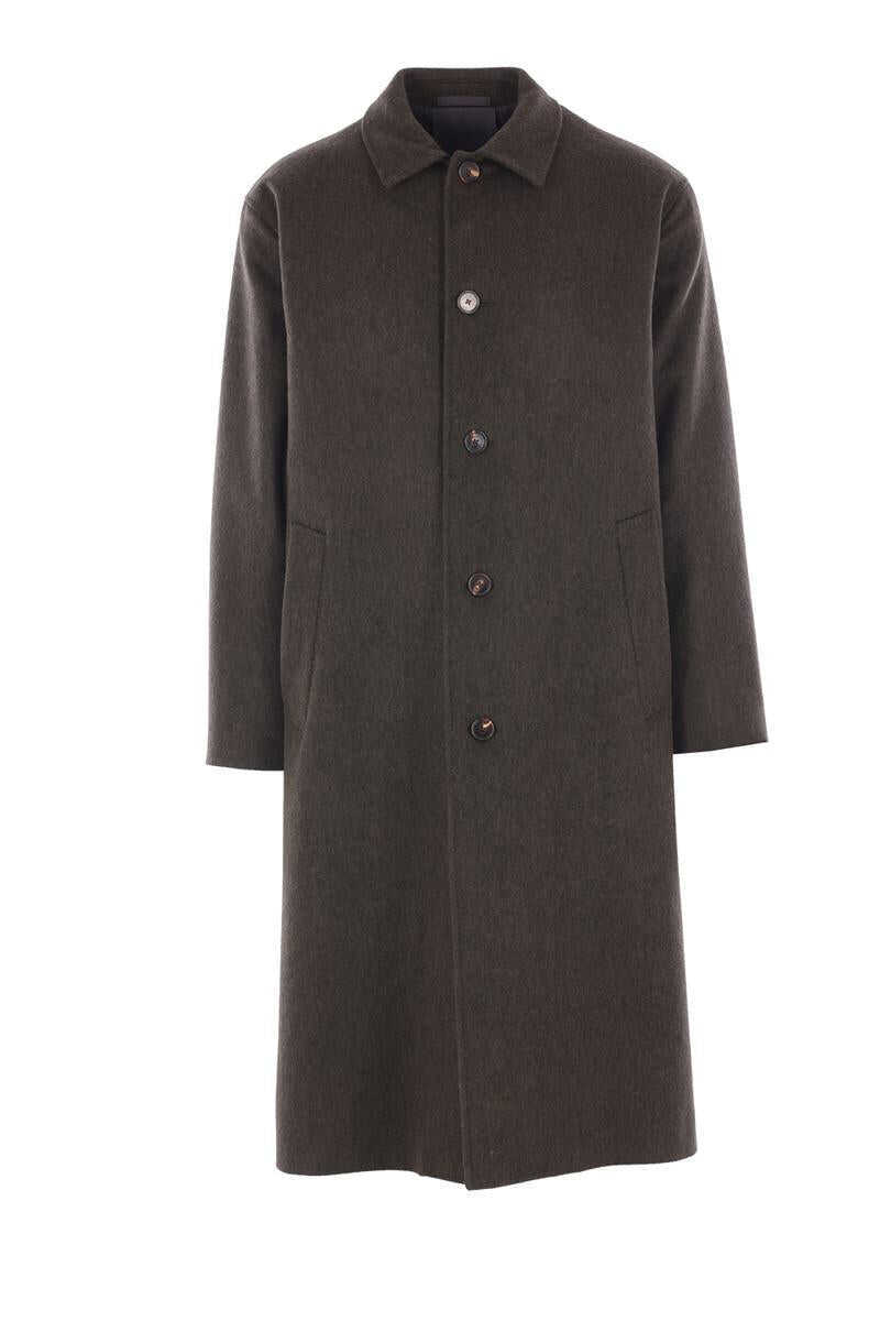 Paltoane CARUSO Caruso Coats GREEN Barbati (BM 18924825) 1