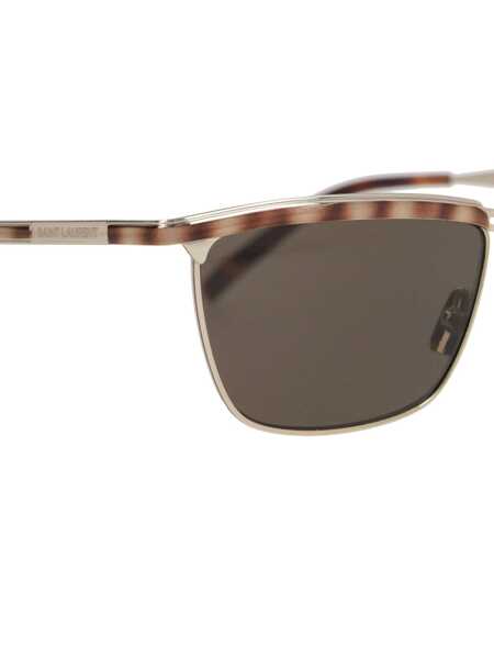 Ochelari de soare Saint Laurent Saint Laurent  Sunglasses GOLD GOLD BLUE Barbati (BM 18925056) 3