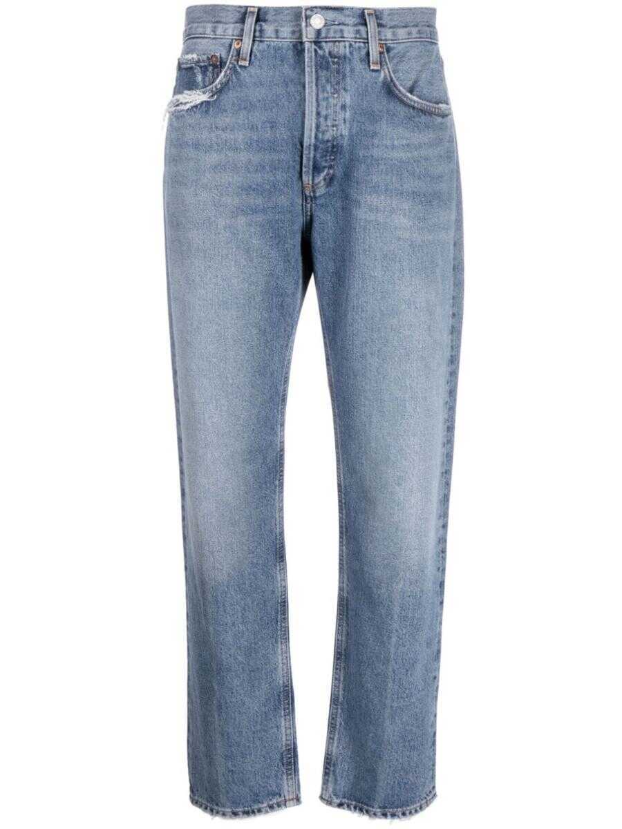 Blugi AGOLDE Agolde Parker Long Clothing BLUE Femei (BM 18925104) 1