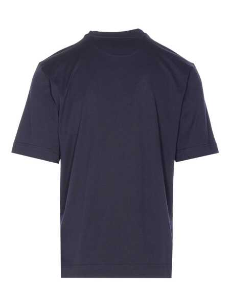 Topuri Fendi Fendi T-Shirts And Polos DARK BLUE Barbati (BM 18925314) 2
