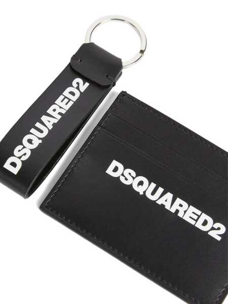 Portofele DSQUARED2 DSQUARED2 Wallets Black Barbati (BM 18925320) 2