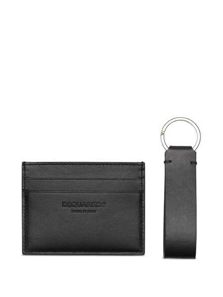 Portofele DSQUARED2 DSQUARED2 Wallets Black Barbati (BM 18925320) 3