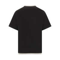 Tricouri Dolce & Gabbana pentru Barbati - Tricouri Dolce & Gabbana Dolce & Gabbana Dolce & Gabbana MenS Black Logo Embroidered T-Shirt Black Barbati (BM 18925323) - B-mall.ro