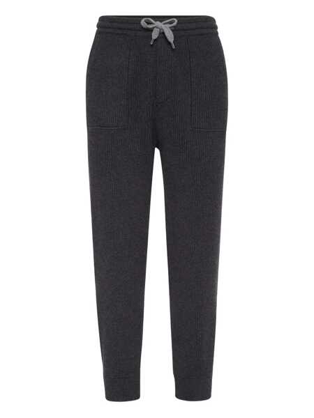 Pantaloni Brunello Cucinelli Brunello Cucinelli Trousers CHARCOALDARK GREY Barbati (BM 18925410) 1