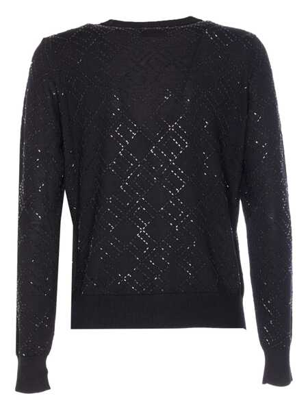 Pulovere Elisabetta Franchi Elisabetta Franchi Sweaters Black Femei (BM 18925437) 3