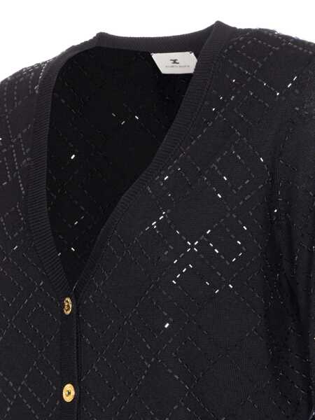 Pulovere Elisabetta Franchi Elisabetta Franchi Sweaters Black Femei (BM 18925437) 4