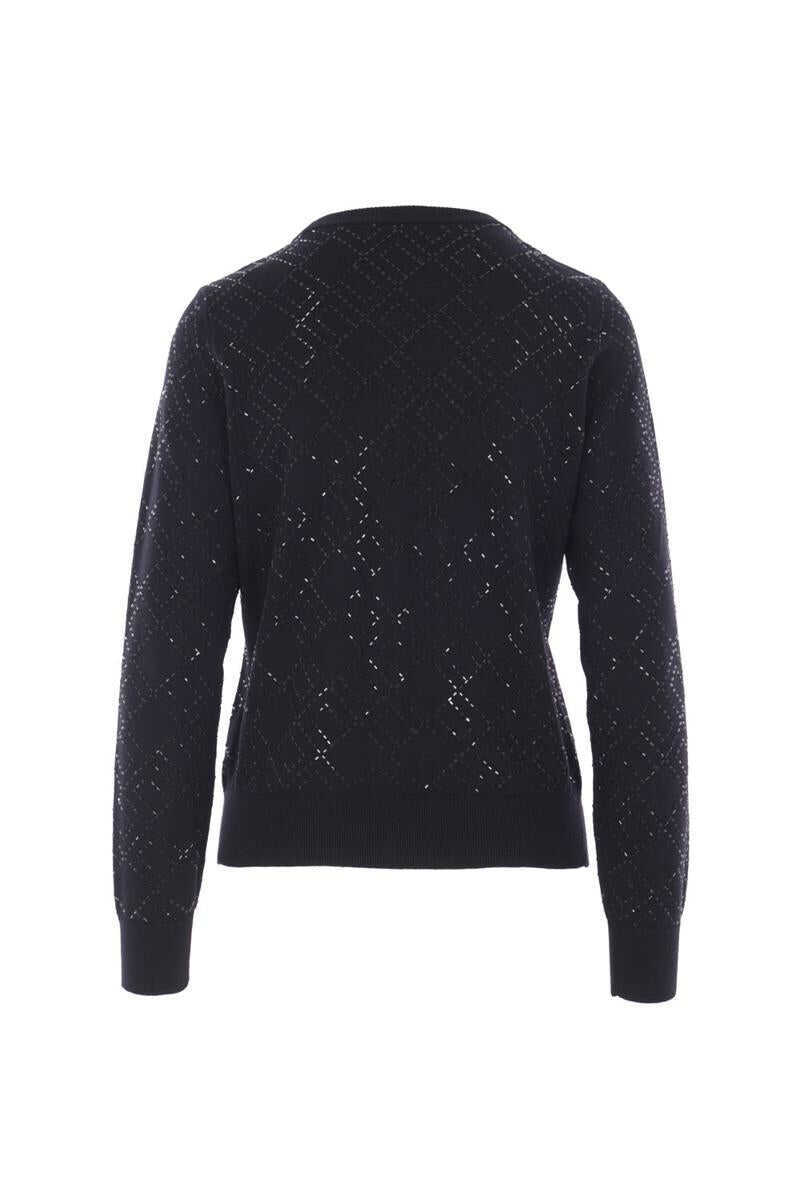Pulovere Elisabetta Franchi Elisabetta Franchi Sweaters BLACKBLACK Femei (BM 18925446) 2