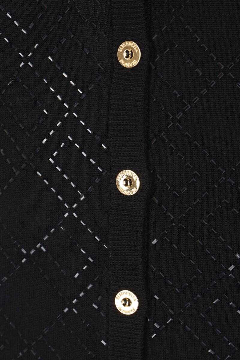 Pulovere Elisabetta Franchi Elisabetta Franchi Sweaters BLACKBLACK Femei (BM 18925446) 4