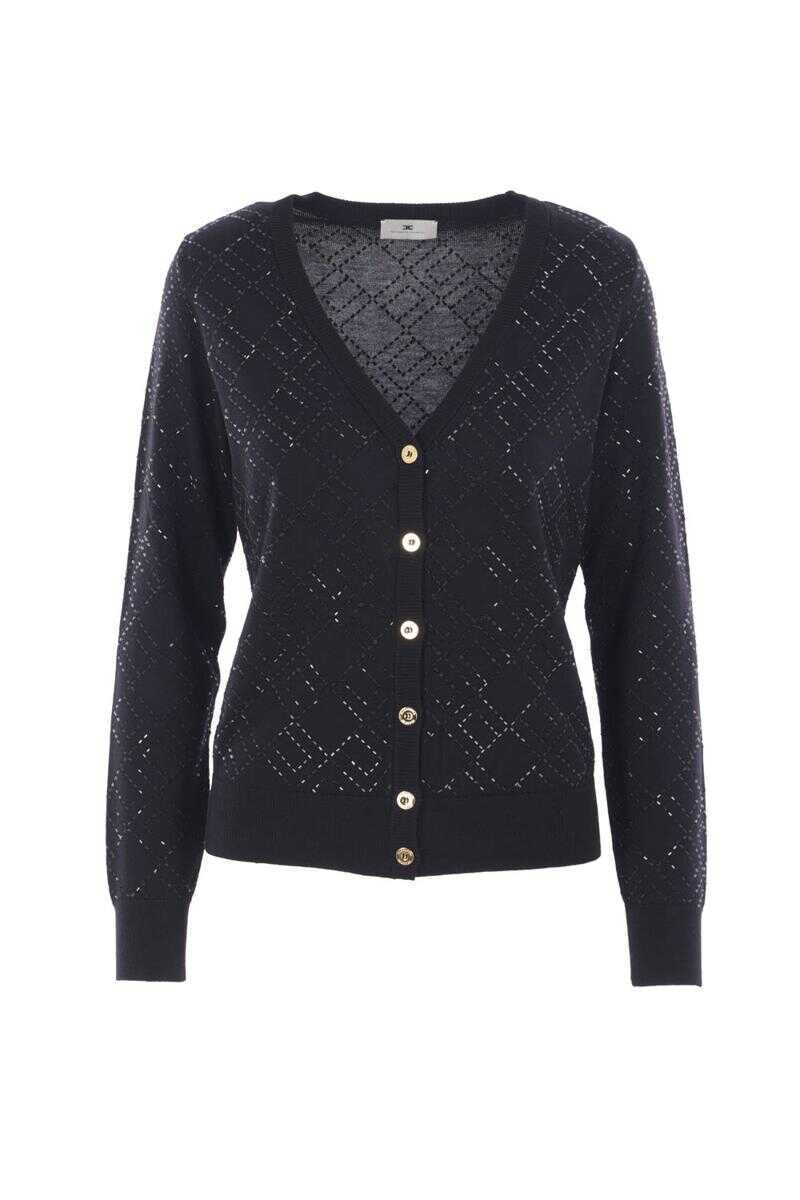 Pulovere Elisabetta Franchi Elisabetta Franchi Sweaters BLACKBLACK Femei (BM 18925446) 1