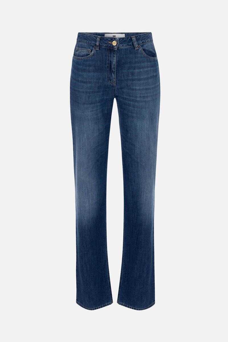 Blugi Elisabetta Franchi Elisabetta Franchi Jeans BLUE DENIM Femei (BM 18925536) 1