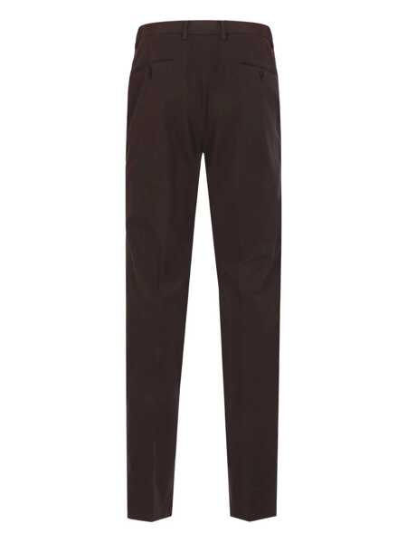 Pantaloni ZEGNA Zegna Trousers DARK BROWN UNITED Barbati (BM 18925890) 2