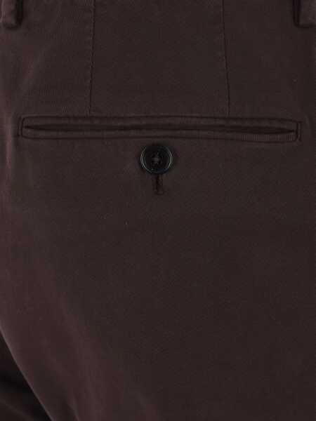 Pantaloni ZEGNA Zegna Trousers DARK BROWN UNITED Barbati (BM 18925890) 4