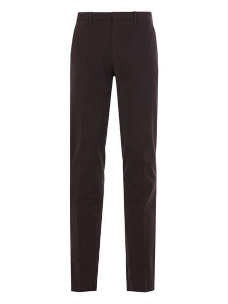 Pantaloni ZEGNA Zegna Trousers DARK BROWN UNITED Barbati (BM 18925890) 1