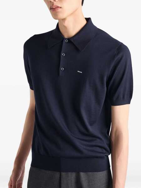 Tricouri Polo Prada Prada Polo BLUE Barbati (BM 18925899) 4