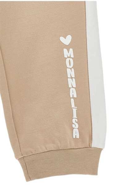Pantaloni de trening Monnalisa STRETCH JOGGER White Fete (BM 18926007) 2