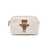 Fendi CANVAS BEAUTY CASE Beige