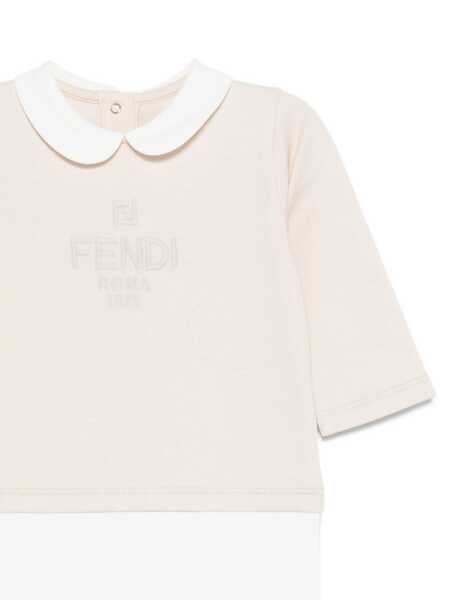 Salopete Fendi STRETCH ONESIE SET Beige Fete (BM 18926088) 2