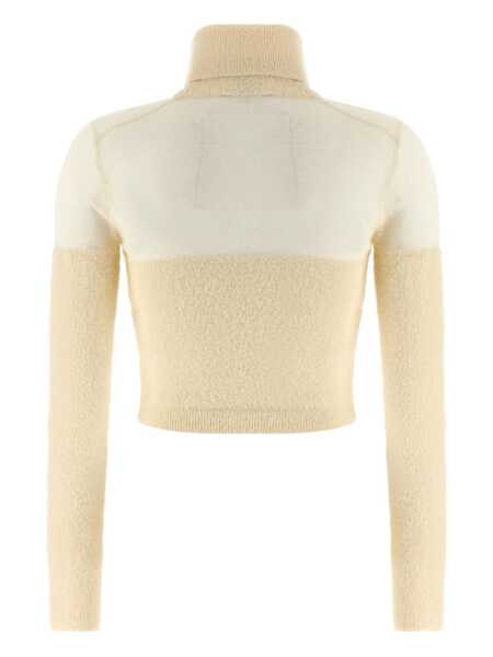 Pulovere Elisabetta Franchi WOMENS KNITTED SWEATER White Femei (BM 18926223) 2