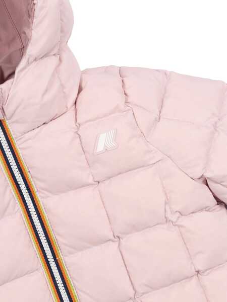 Geci de iarna K-WAY KIDS E. JACK ST THERMO DOUBLE DOWN JACKET Pink Fete (BM 18926253) 2