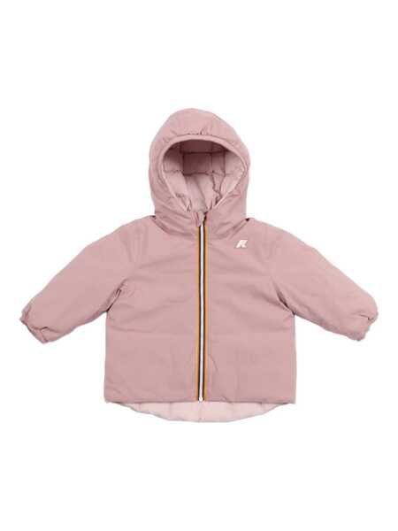 Geci de iarna K-WAY KIDS E. JACK ST THERMO DOUBLE DOWN JACKET Pink Fete (BM 18926253) 3