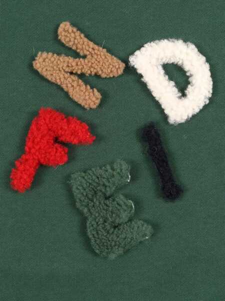 Bluze de trening Fendi SWEATSHIRT Green Fete (BM 18926262) 4