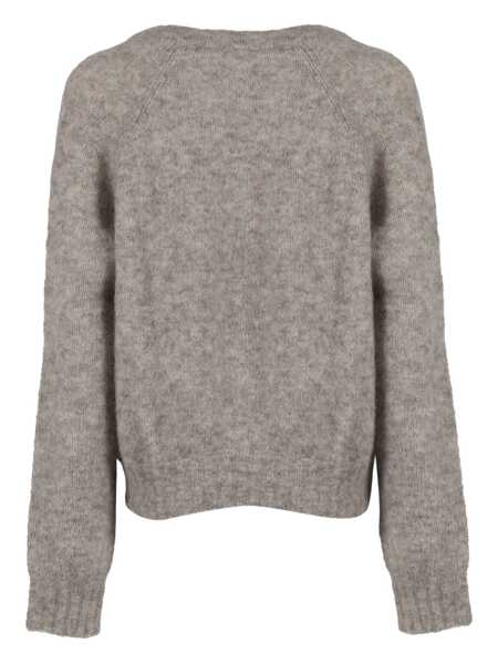 Pulovere Aspesi WOMAN SWEATER Gray Femei (BM 18926307) 2