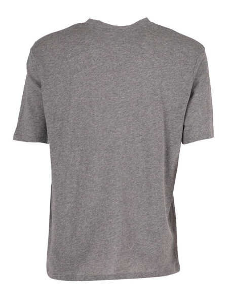 Tricouri Filatures Du Lion Short sleeve round neck T-shirt Gray Barbati (BM 18926322) 2