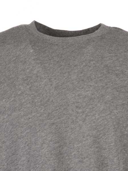 Tricouri Filatures Du Lion Short sleeve round neck T-shirt Gray Barbati (BM 18926322) 3