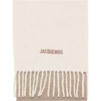 Accesorii JACQUEMUS Dama - Esarfe JACQUEMUS The Moisson Scarf BEIGE Femei (BM 18926329) - B-mall.ro