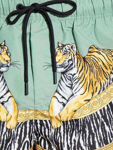 Bermude Versace Wild Cats Beach Bermuda Shorts MULTICOLOUR Barbati (BM 18926338) 2