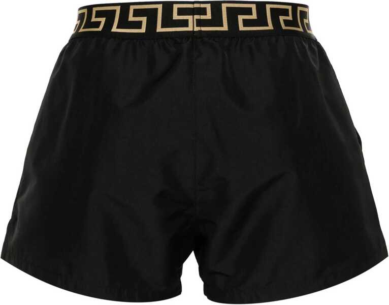 Bermude Versace Sea Shorts With Greek Edge BLACK Barbati (BM 18926350) 2