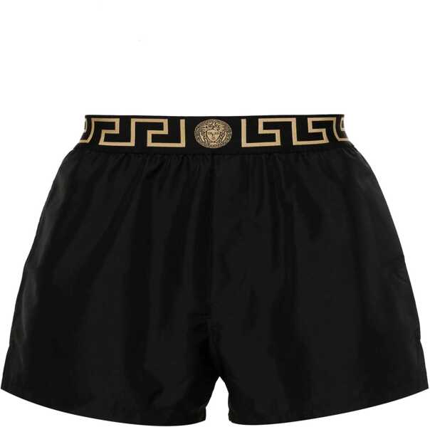 Bermude Versace Sea Shorts With Greek Edge BLACK Barbati (BM 18926350) 1