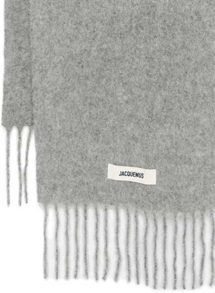 Esarfe JACQUEMUS The Scarf Wagon GREY Femei (BM 18926353) 2