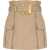 Balmain Cargo Miniskirt BEIGE