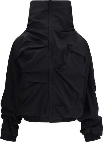 Jachete ALAINPAUL High collar Jacket BLACK Femei (BM 18926446) 1