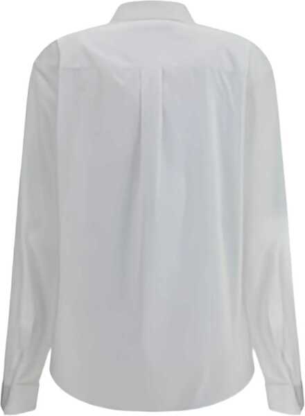 Camasi casual ALAINPAUL Cotton Shirt WHITE Femei (BM 18926455) 2