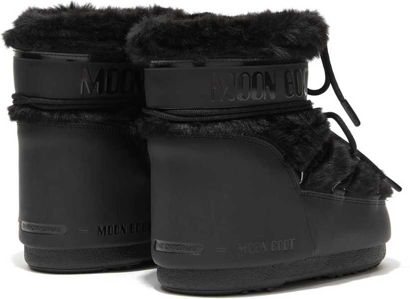 Cizme Moon Boot Boot Icon Low BLACK Femei (BM 18926497) 2