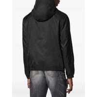 Jachete pentru Barbati - Geci Versace Versace Barocco Jacquard Windbreaker Black Barbati (BM 18926670) - B-mall.ro