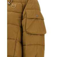 Geci de iarna Dama - Geci de iarna Pinko Pinko Crusca Down Jacket Beige Femei (BM 18926751) - B-mall.ro