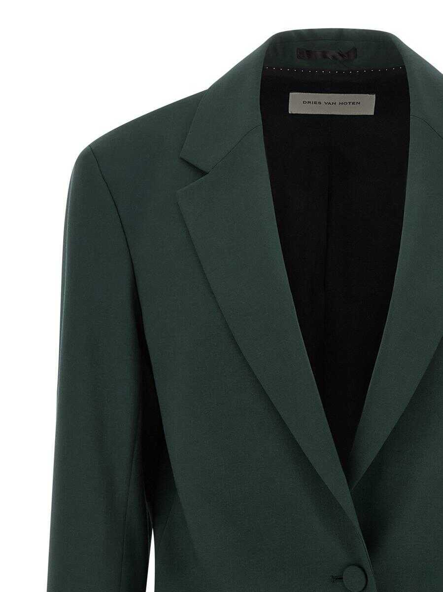 Sacouri Dries Van Noten Dries Van Noten Basti Blazer GREEN Femei (BM 18927216) 3