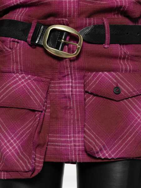 Fuste THE ATTICO The Attico Skirts RED Femei (BM 18927273) 5