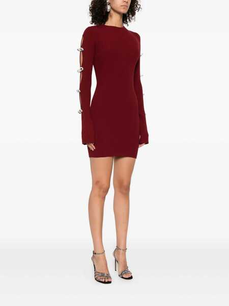 Rochii MACH & MACH Mach & Mach Mini Dress Red Femei (BM 18927654) 2