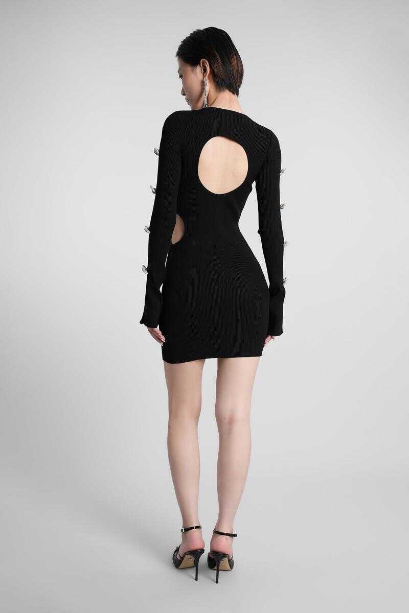 Rochii MACH & MACH Mach & Mach Mini Dress Black Femei (BM 18927657) 3