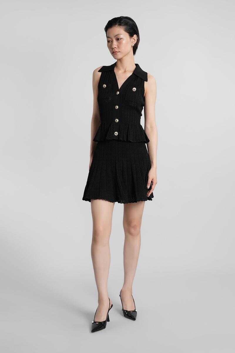 Rochii Self-Portrait Self-Portrait Mini Dress Black Femei (BM 18927675) 4