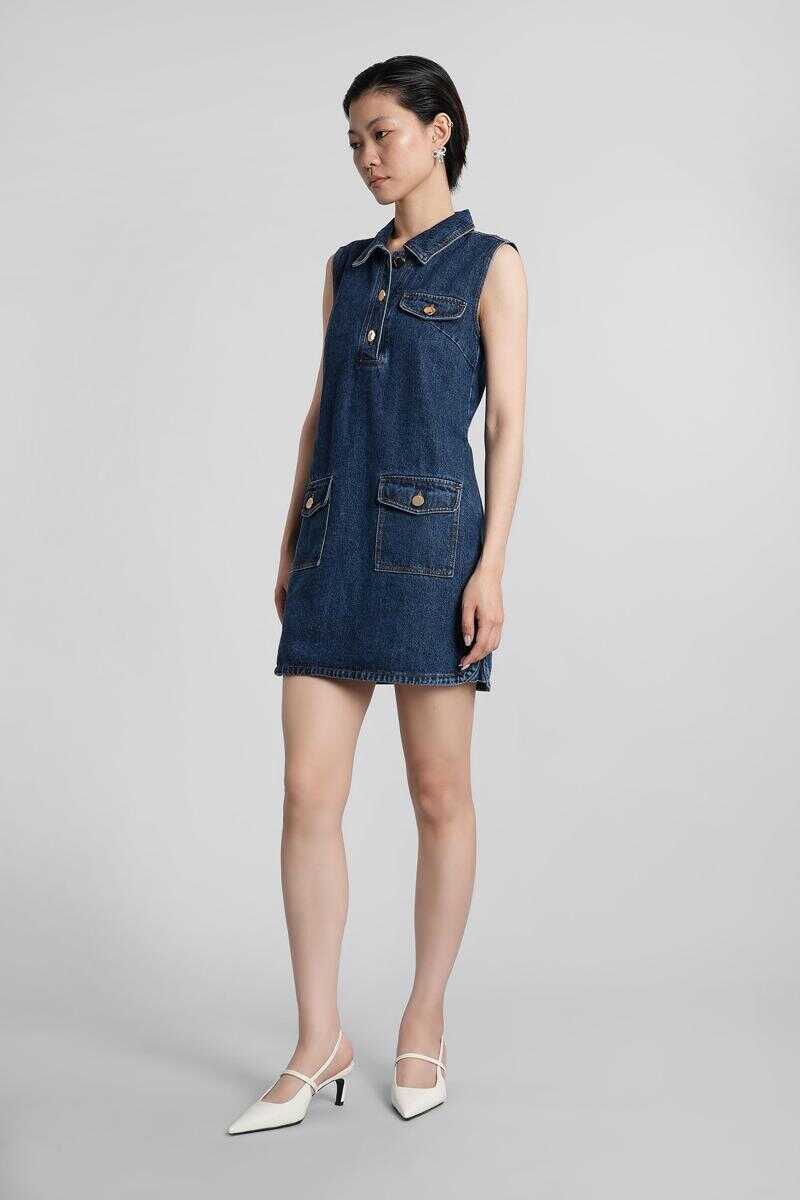 Rochii Self-Portrait Self-Portrait Mini Dress BLUE Femei (BM 18927681) 4