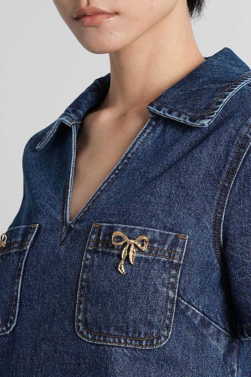 Rochii Self-Portrait Self-Portrait Mini Dress BLUE Femei (BM 18927684) 5