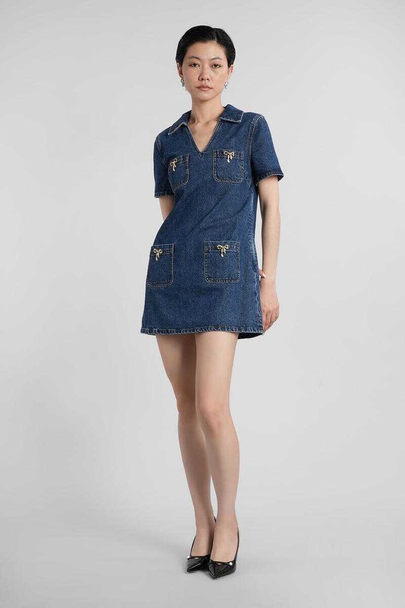 Rochii Self-Portrait Self-Portrait Mini Dress BLUE Femei (BM 18927684) 1