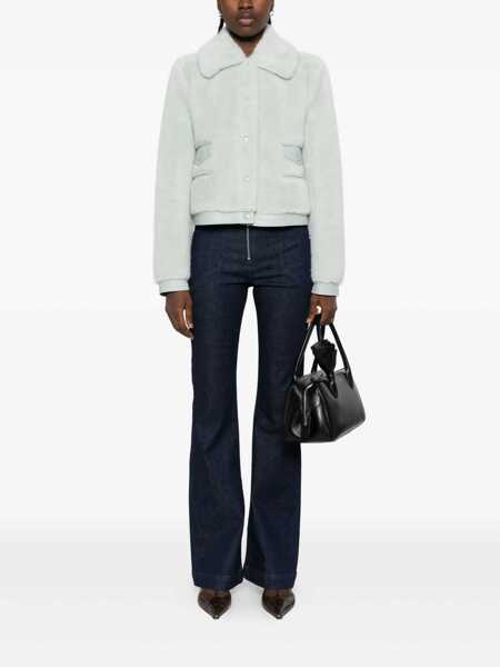 Geci Patrizia Pepe Patrizia Pepe Pelliccia ACQUA GRAY Femei (BM 18928032) 2